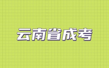 2024云南省成考考试科目有哪些？