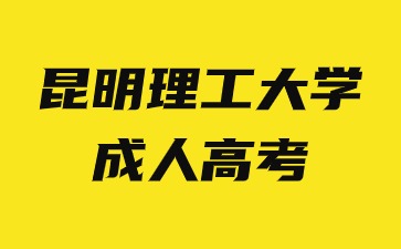 2024年昆明理工大学成人高考可以报哪些专业？